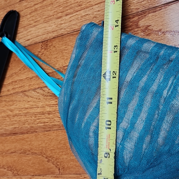 Cache Sheer Overlay Beaded Accent Prom Dress - Picture 14 of 16